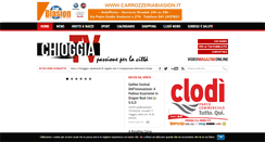 Desktop Screenshot of chioggiatv.it